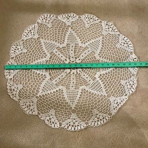 25” doily